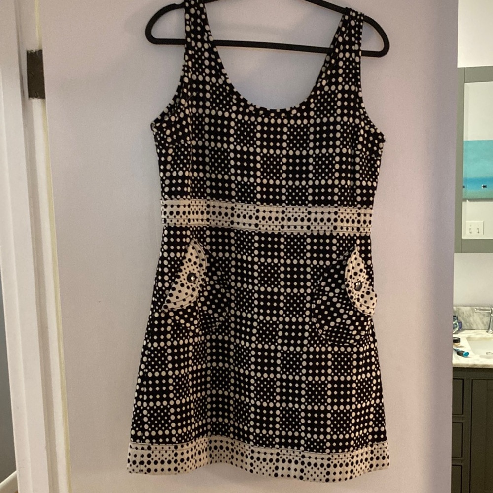 Marc Jacobs sz 10 designer dress zip back full lined w/ pockets EUC mint